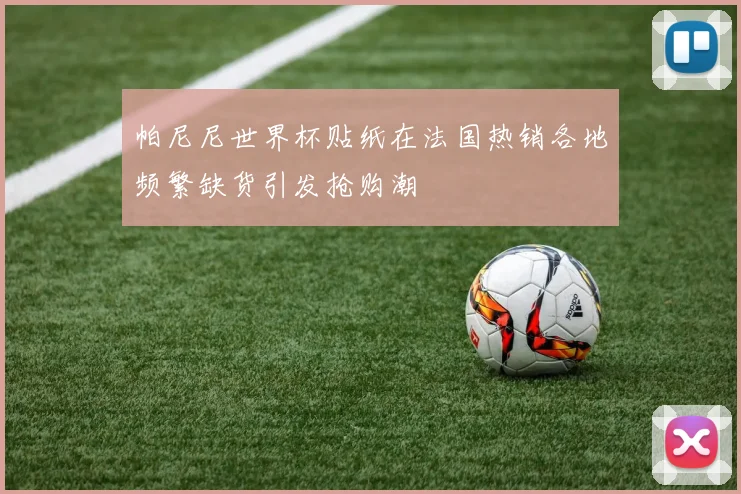 帕尼尼世界杯贴纸在法国热销各地频繁缺货引发抢购潮